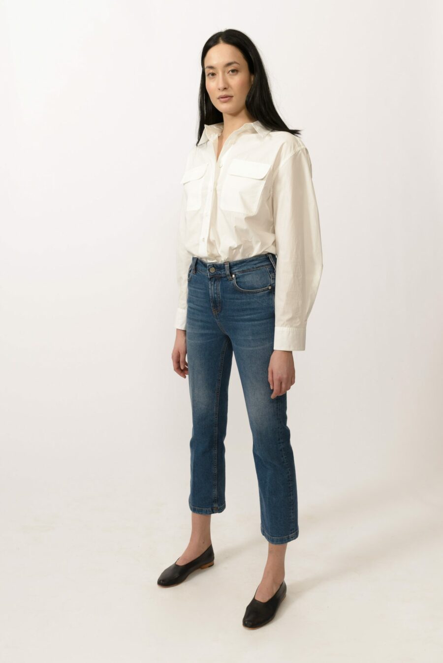 Vittangi Cropped Jeans Air Blue - Image 3