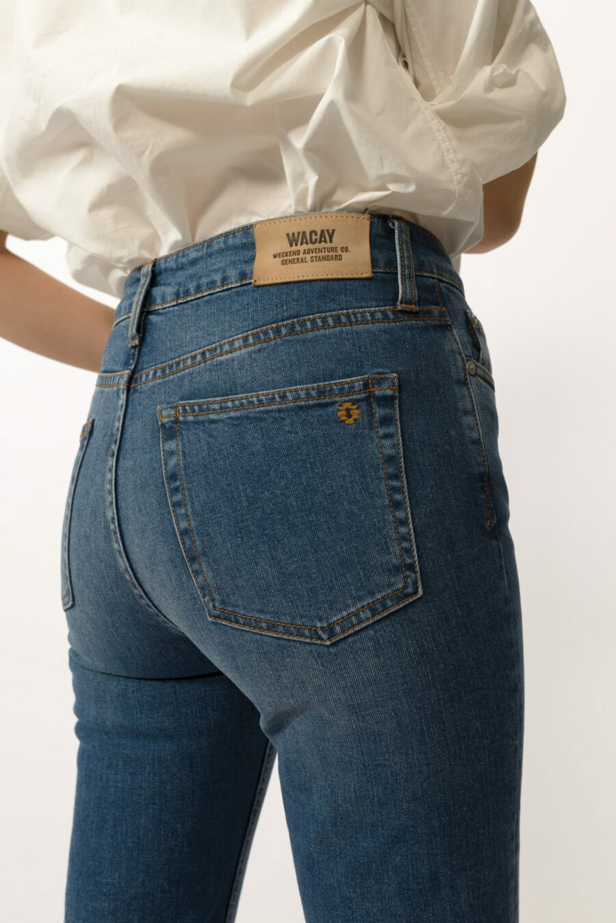 Vittangi Cropped Jeans Air Blue - Image 5