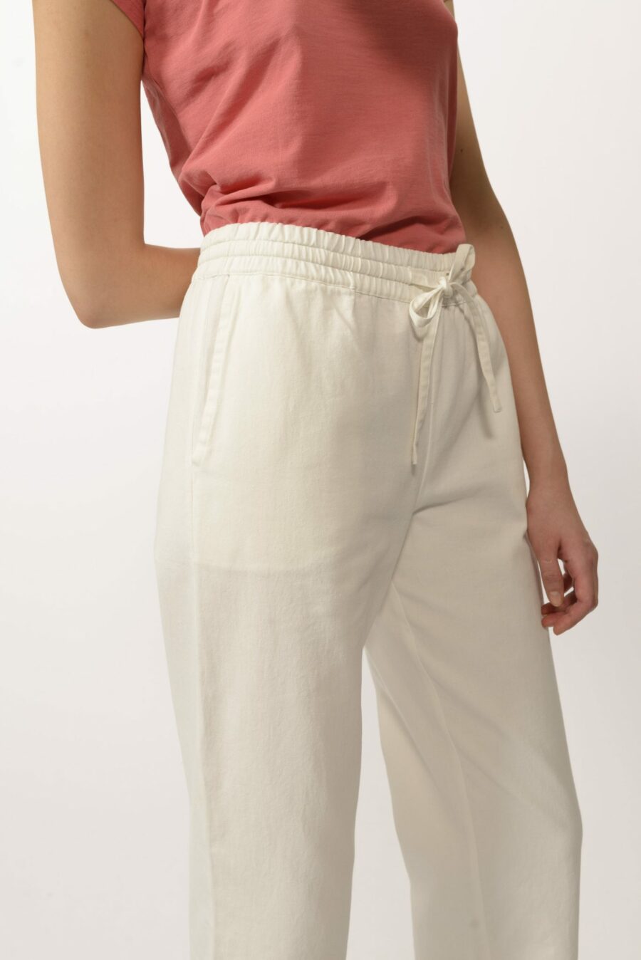 Jane Drawstring Pant Tofu - Image 5