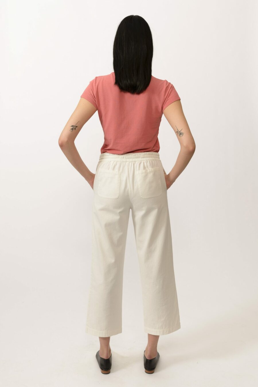 Jane Drawstring Pant Tofu - Image 3